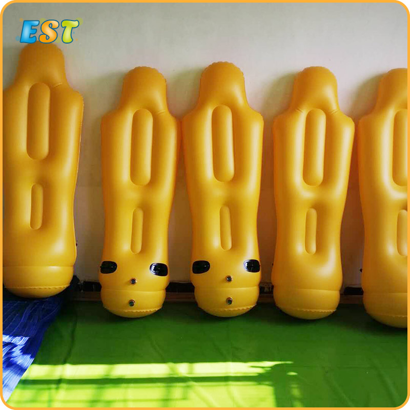 Sport equipment inflatable football training dummy for sale