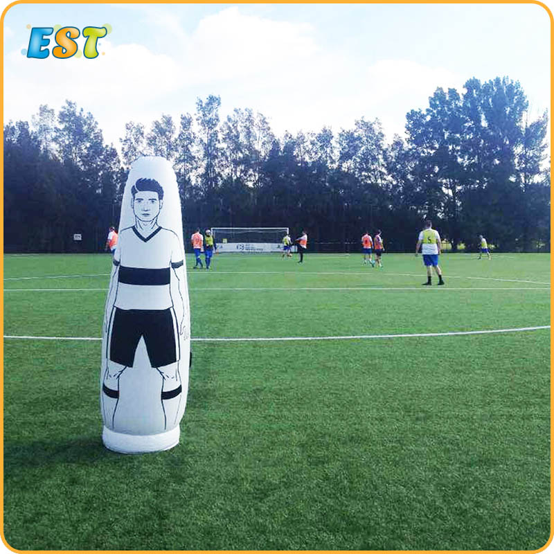 China Manufacturer inflatable football tumbler soccer dummy for sale