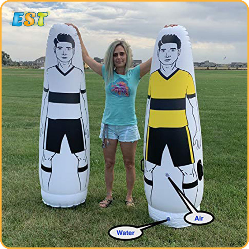 Good quality goalkeeper soccer inflatable training dummy for football training