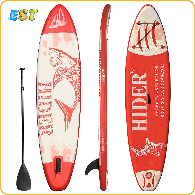Customize printing inflatable stand up surf paddle SUP board set