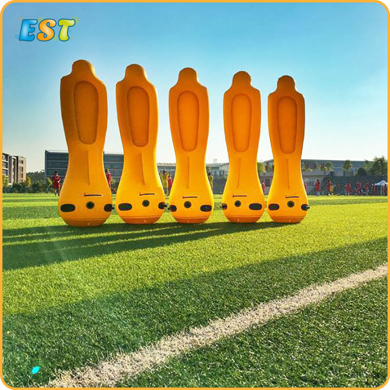 Hot selling portable PVC inflatable dummy for sport event advertising