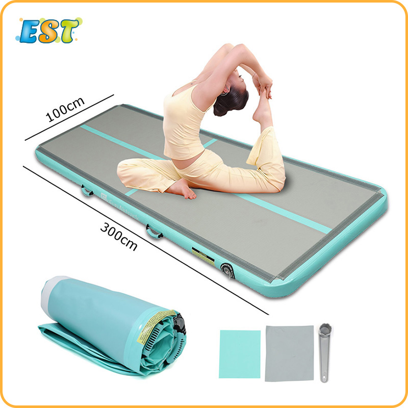 Hot sale cheap inflatable air track for yoga exercise
